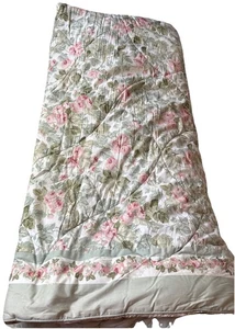 Laura Ashley grün Cottage Rose King wendbare Paisley Bettdeckenbezüge SET - sehr guter Zustand - Bild 1 von 6