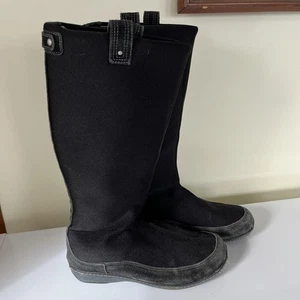 Aetrex Berries Boots Womens Size 8.5 Black Tall Pull On Comfort Orthotic BB200 - Picture 1 of 11