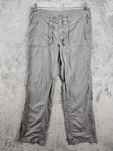The North Face Womens 12 Long Gray Roll Cuff Packable Lightweight Hiking Pants - Picture 1 of 24