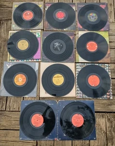Mix Lot 11 Vintage Classic Album Collection Vinyl Record - Picture 1 of 24