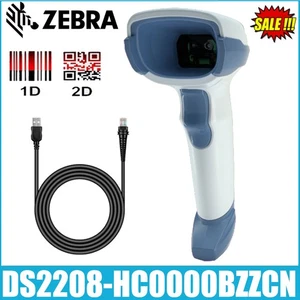Zebra DS2208 Corded 2D DS2208-HC0000BZZCN Reader Medical Edition Barcode Scanner - Picture 1 of 6