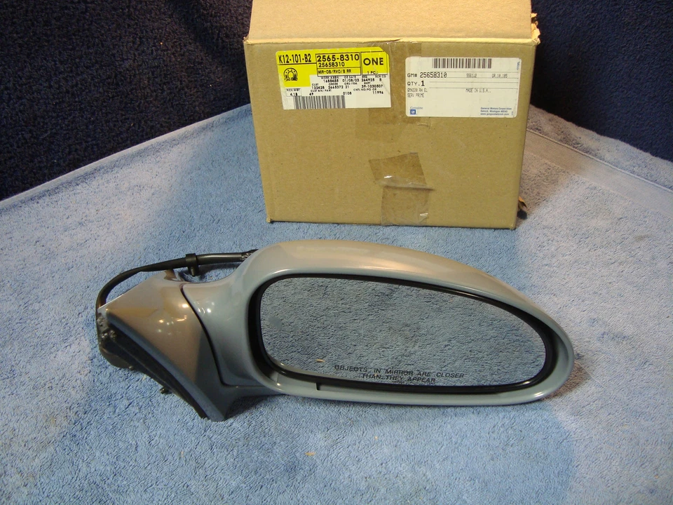 Espejo eléctrico Le Sabre genuino Buick OEM imprimado derecho GM 25658310 2000-2005 X8 Foto 1 de 3