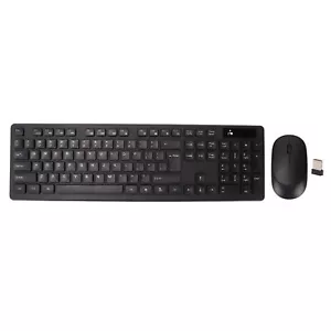 Wireless Keyboard Mouse Combo 2.4G Waterproof 104 Keys Abs 1600Dpi Keyboard HEN - Picture 1 of 22