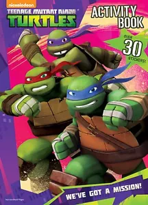 NUEVO Libro para Colorear Teenage Mutant Ninja Turtles ""Tenemos una Misión"" con Pegatinas - Imagen 1 de 1