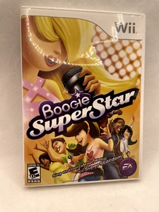 NINTENDO Wii BOOGIE SUPERSTAR SINGENDES VIDEOSPIEL KOMPLETT GETESTET - Bild 1 von 4
