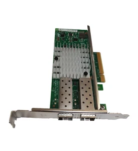 Dell X520-DA2 Dual Port DP 10Gbe Ethernet/Network Card VFVGR, High Profile - Picture 1 of 3