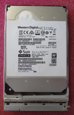 NEW Sun Oracle 14TB 7.2K 12Gb/s SAS 3.5" Hard Drive HDD In Caddy 7357761 7360615 - Image 1 of 4