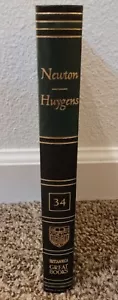 Britannica Great Books Of The Western World Vol 34 Newton Huygens 1952 - Imagen 1 de 12