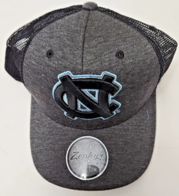 North Carolina Tar Heels NCAA Zephyr Noir Snapback Adjustable Hat - Image 1 of 4