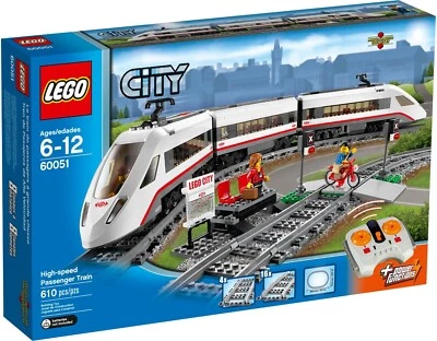 Neuf/ New LEGO CITY 60051 Train haute vitesse/ High-speed Passenger Train - Immagine 1 di 4