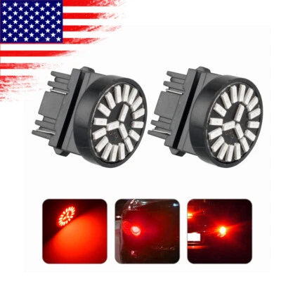 RED LED TAIL LIGHT BULBS FOR 2009-2013 Polaris RZR S 800 pn 4011064 taillight US - Image 1 of 4