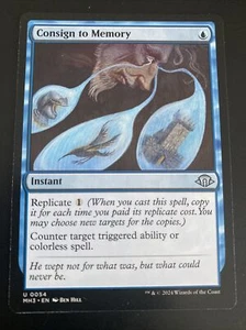 Consign To Memory #0054 MTG Modern Horizons 3 MH3 Uncommon NM English - Picture 1 of 2
