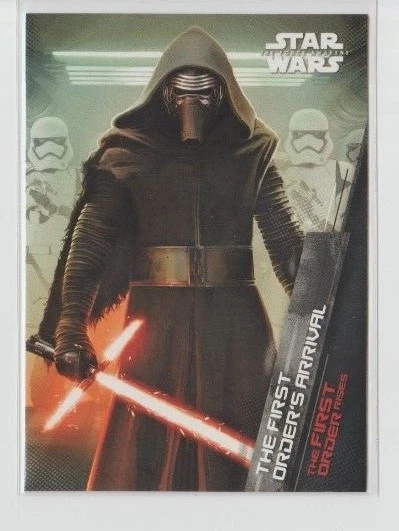 Star Wars The Force Awakens Series 1 First Order Rises Trading Card FO-6 - Image 1 of 1