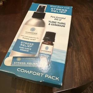 rareEssence Stress Relief Comfort Pack Room Mist, Essential Oil, Inhaler Trio - Picture 1 of 4