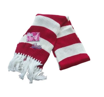 O'Neill Scarf Neck Warmer Wool Scarf Chucky Knit Red Stripes  — 第 1/3 张图片