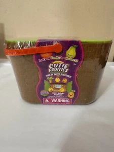 Magic Time Cutie Fruities Basket Collectible Mini Suprise Fruit Plush Playset  - Picture 1 of 4