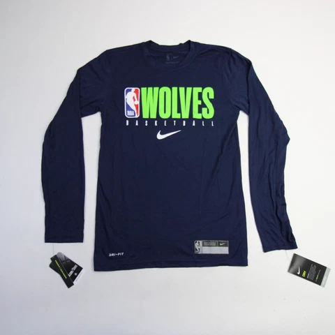 Minnesota Timberwolves Nike NBA Authentics Nike Tee Long Sleeve Shirt Men's Cover