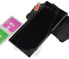 Sony Xperia L2 Hlle Silikon Tasche Dark Case Schutz Cover Bumper +9H Glas Folie