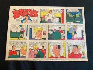 #H04 DIE BEEREN von Carl Grubert Konvolut 12 Sonntag halbseitige Comicstrips 1968 - Bild 1 von 12