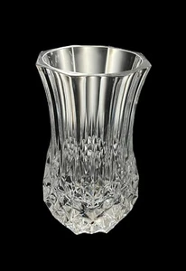 Cristal D'Arques-Durand Longchamp 24% Lead Crystal 5” Flower Vase Excellent - Picture 1 of 7