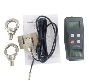 Medidores de fuerza digitales probador de empuje con rango de fuerza ±1000kgf ±9800N ±2200Lbf - Imagen 1 de 12