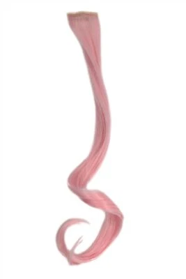 1 Clip Extension Strähne Haarverlängerung wellig Rosa 45cm YZF-P1C18-T1911 - Bild 1 von 3