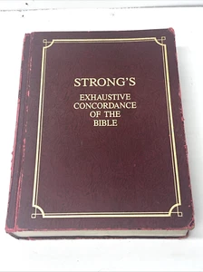 Strong's Exhaustive Concordance of the Bible Hendrickson Publishers - Picture 1 of 18