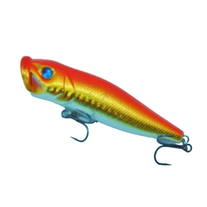 Surface Popper Plug Lure Bass Pike Zander Preditory Course Sea fishing 95mm 12gr - Picture 1 of 9