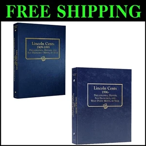 Lincoln Cent Coins Album 1909-2024 - Professional Grade for Coin Enthusiasts - Picture 1 of 11