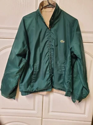 Vintage Izod Reversible Large Green/tan Jacket - Image 1 of 4