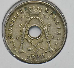 Belgium 1922 5 Centimes 903567 combine shipping - Picture 1 of 2