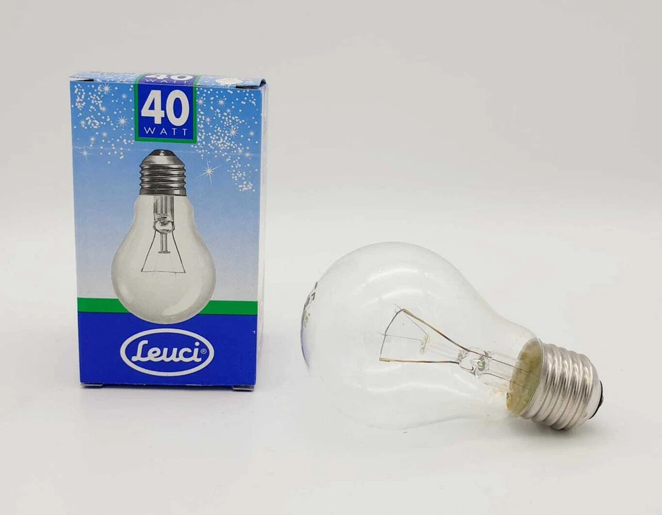 Leuci Goccia AGL GLS Standard 130V 40W Glühbirne E27 klar clear - Bild 1 von 1