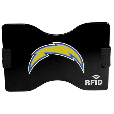 Los Angeles Chargers Wallet RFID Blocking Slim Pocket Money Clip NFL Football Cover