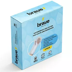 Brave First Aid Waterproof Cast Cover - 3 Sizes - Plaster & Dressing Protector  - Picture 1 of 8