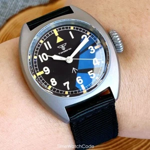 Reloj Hombre Ti-2 Titanio Piloto Campo NH35A Automático Impermeable Zafiro 36mm - Imagen 1 de 9