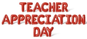 TEACHER APPRECIATION DAY Letter Balloon Banner - Teacher's Party Supply Decors - Picture 1 of 55