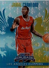 2013-14 Panini Crusade Insert Teal Basketball Card #197 Jamal Crawford /249
