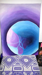 Aceite de artista local del noreste de Pennsylvania único en su tipo a bordo 50% DE DESCUENTO VENTA  - Imagen 1 de 5