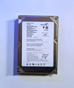 HARD DISK INTERNO 3,5" 80GB SEAGATE BARRACUDA 7200RPM SATA 3 PC DESKTOP - Foto 1 di 4