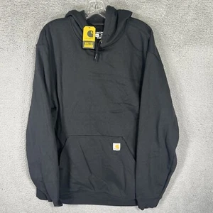 Carhartt Hoodie Herren Extra Large Schwarz Barhocker Sport Just Cover Loose Fit - Bild 1 von 7