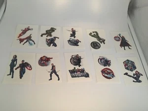 2012 Avengers All Star/Sandy Lion T-MART3 Serie Set mit 20 temporären Tattoos - Bild 1 von 8