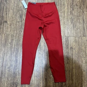 Banana Republic Damen klein rot hoch geschnitten 7/8 Länge Legging neu mit Etikett $ 69,99 - Bild 1 von 6