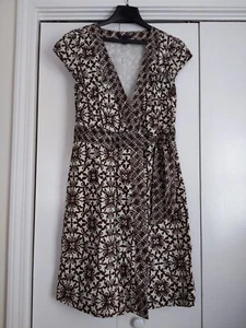 Women's size S Petite Tommy Hilfiger Button Print Blue Nightshirt Shirt Dress SP - Picture 1 of 6