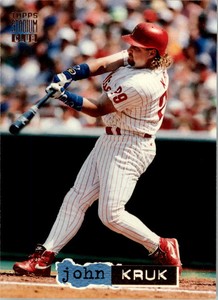 1994 (PHILLIES) Stadium Club Dugout Dirt #DD3 John Kruk
