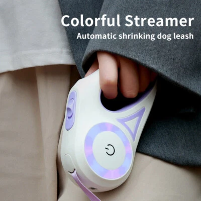 Retractable Dog Leash & Collar | Automatic Pet Spotlight | Small & Medium Dogs & - Image 1 of 4