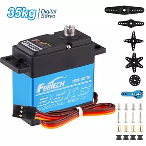 RC Car Digital Servo Motor Waterproof Metal Gear High Torque mit 25T Servo 35KG - Bild 1 von 8