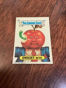THE GARBAGE GANG SERIES 3 AUS #121b DWIGHT BITE 1986 REGINA TOPPS - Picture 1 of 2