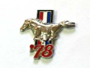 1978 Mustang Pin , Lapel Pin , Ford Hat Tack - Picture 1 of 3