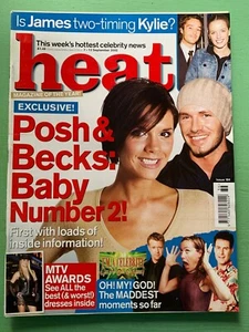 HEAT 7-Sep-2002 VICTORIA BECKHAM Kelly Osbourne Britney Spears Avid Merrion Pink - Picture 1 of 2