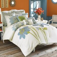 5-Pc Anthology Nasha Twin XL Comforter Set Pillows Shabby Chic Floral Farmhouse